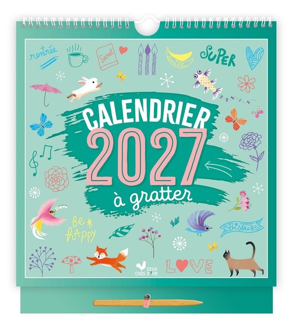 CALENDRIER A GRATTER 2027