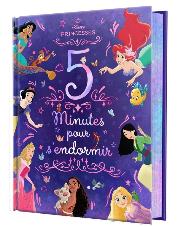 DISNEY PRINCESSES - 5 MINUTES POUR S'ENDORMIR - COLLECTOR - LES PRINCESSES ET LEURS AMIS
