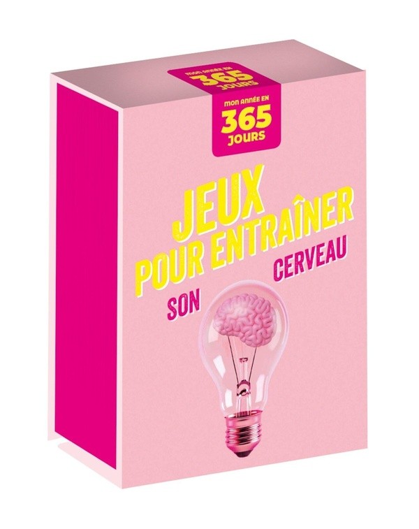 MON ANNEE EN 365 JOURS - JEUX POUR ENTRAINER SON CERVEAU
