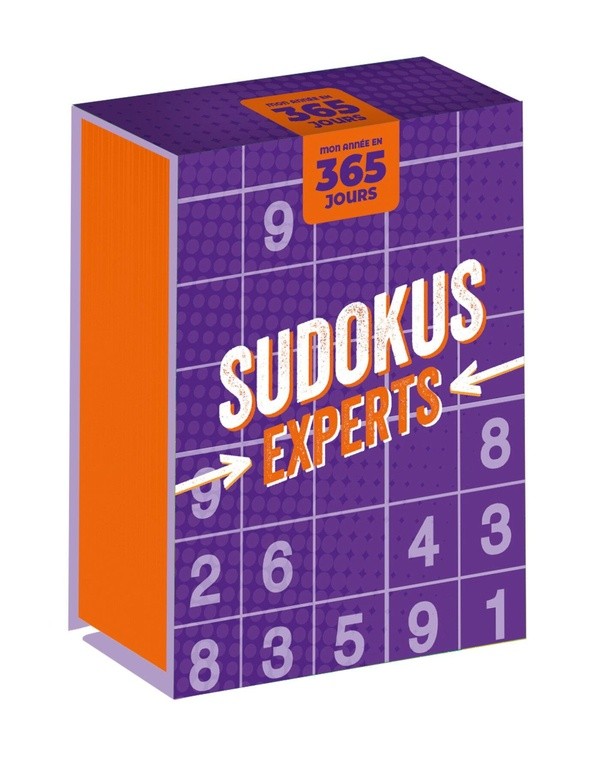 MON ANNEE EN 365 JOURS - SUDOKUS EXPERTS