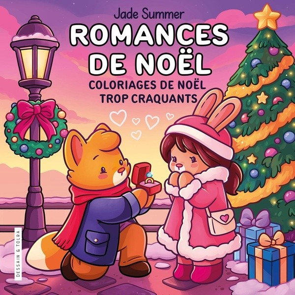 ROMANCES DE NOEL - JADE SUMMER - COLORIAGES DE NOEL TROP CRAQUANTS - COSY COLO