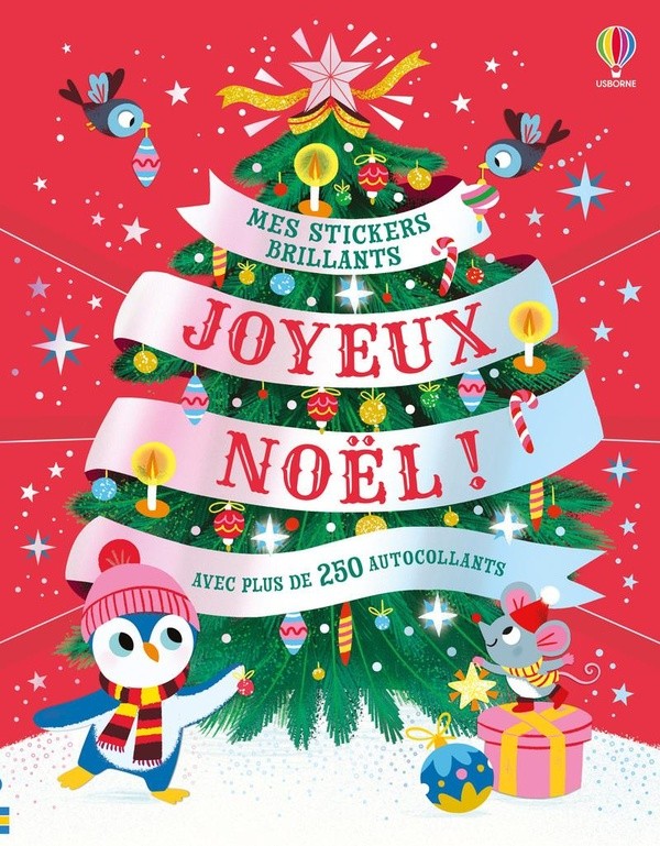 JOYEUX NOEL ! - MES STICKERS BRILLANTS - DES 3 ANS