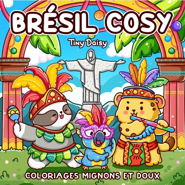 [2166316] Brésil Cosy : coloriages mignons et doux