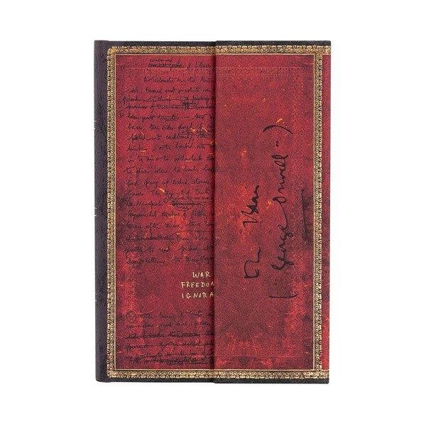 [PB5459-7] Carnet rigide Paperblanks Orwell, 1984 Mini Ligné 176p.