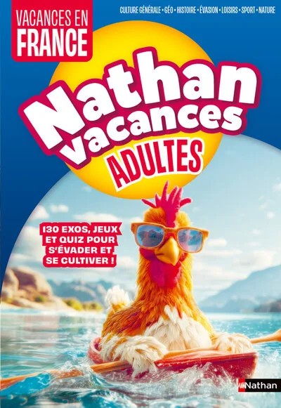 Cahier de vacances - Nathan Vacances Adultes Vacances en France