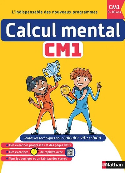 [1079784] Calcul mental CM1 - 9-10 ans
