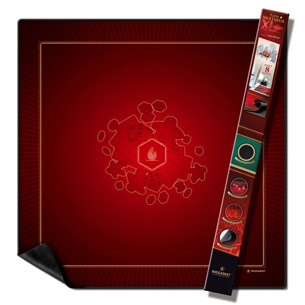 Tapis Multijeux XL Taille 3 : Rouge