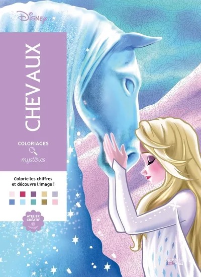 [2287025] Coloriages mystères Disney - Chevaux