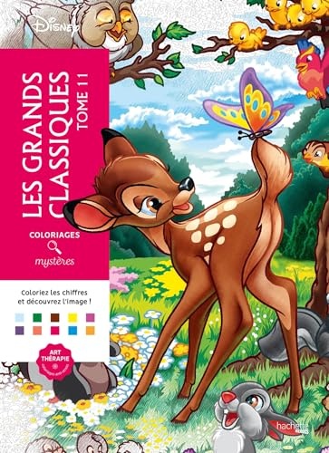 [1693485] Coloriages mystères Disney - Les Grands classiques Tome 11