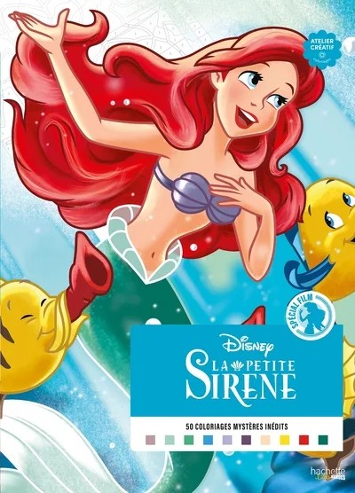 [1958669] Coloriages Mystères Disney - Spécial film : La Petite Sirène