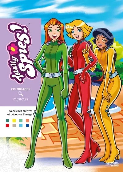 [3280311] Coloriages mystères - Totally Spies - Coloriez les chiffres et découvrez l'image