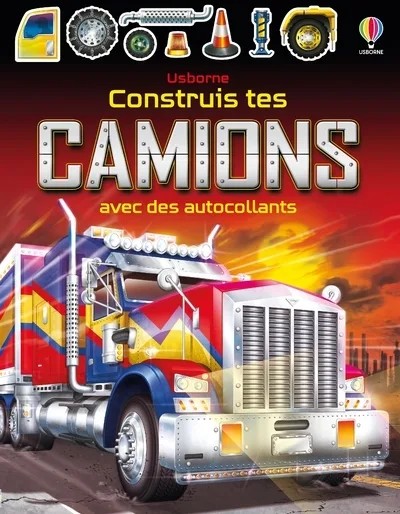 [1027376] Construis tes camions avec des autocollants - Dès 5 ans