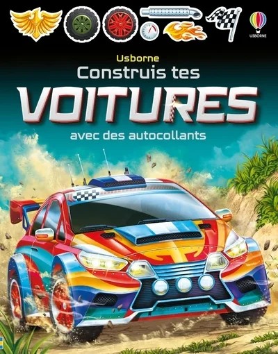 [1027377] Construis tes voitures avec des autocollants - Dès 5 ans