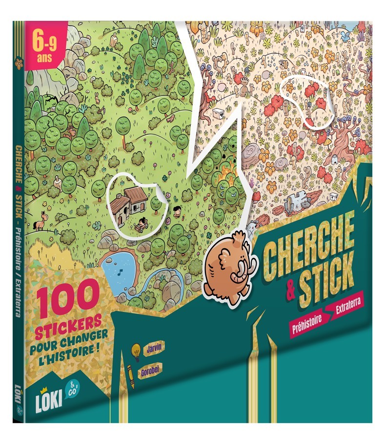 Cherche & Stick #3 Préhistoire & Extraterra