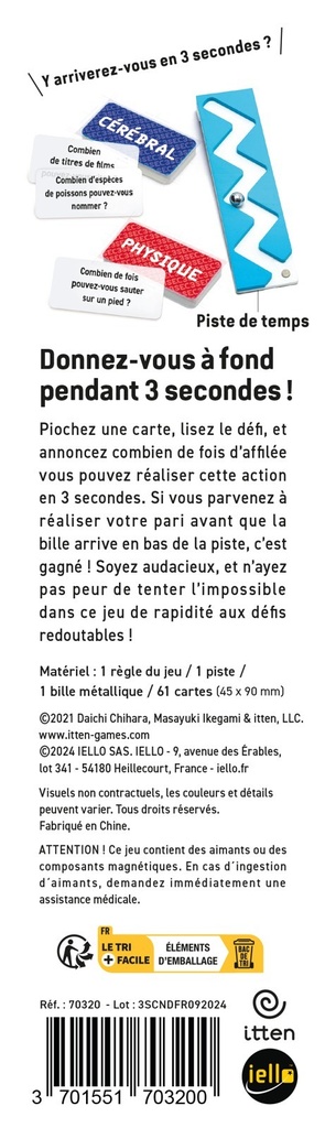 3 Secondes (Pas plus)
