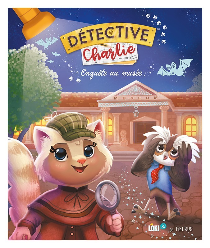 Détective Charlie - Livre : Enquête au Musée