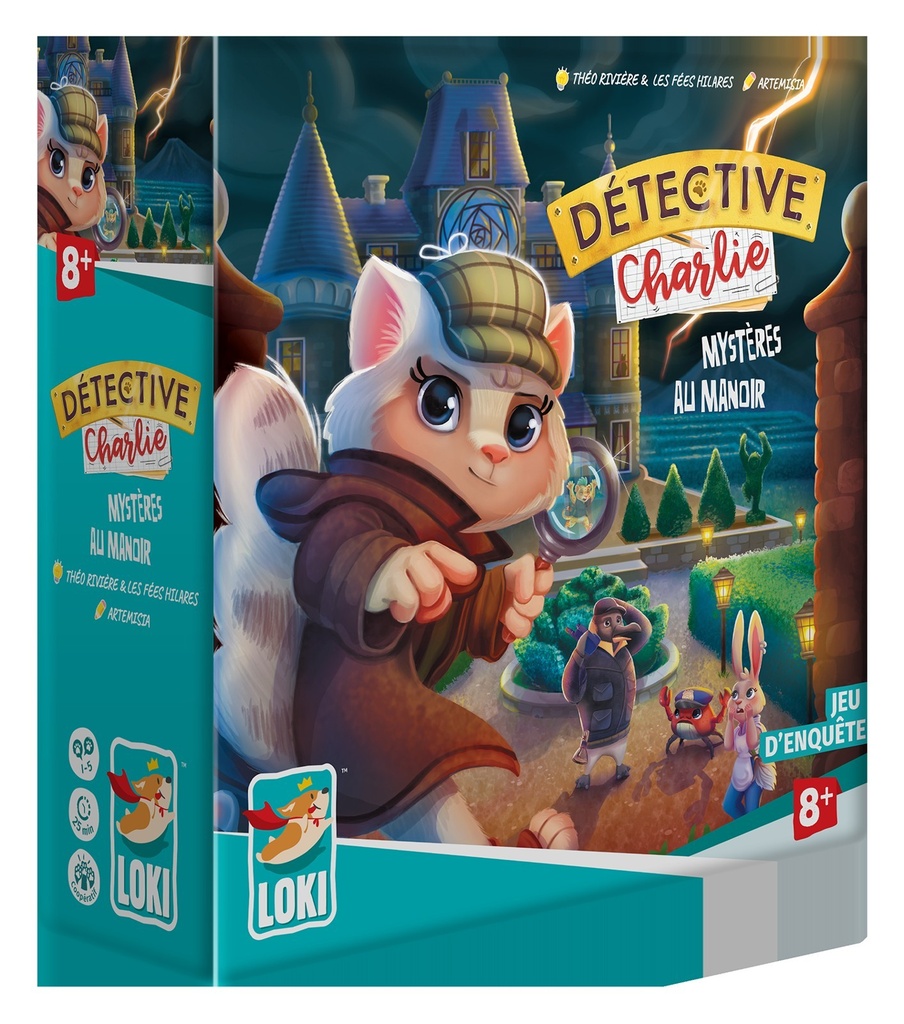 Détective Charlie : Mystères au Manoir