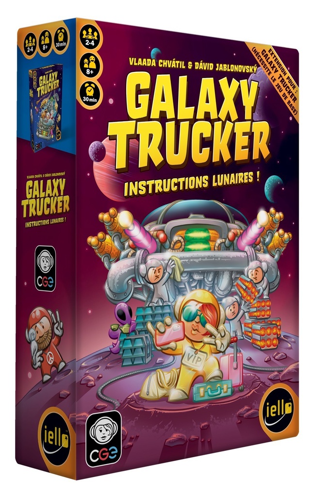 Galaxy Trucker : Instructions lunaires