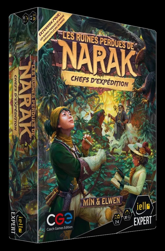 Les Ruines Perdues de Narak : Chefs d'expédition