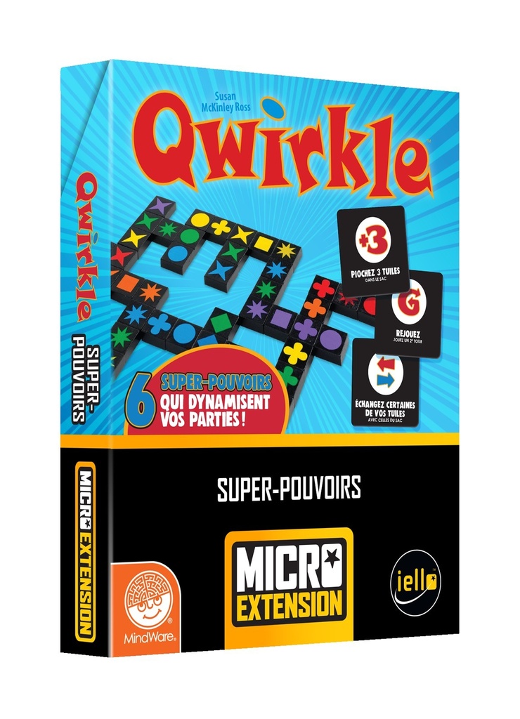 Micro Extension Qwirkle - Super-Pouvoirs