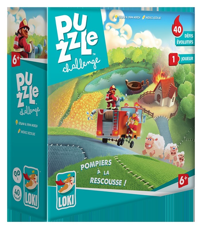 Puzzle Challenge : Pompiers à la Rescousse