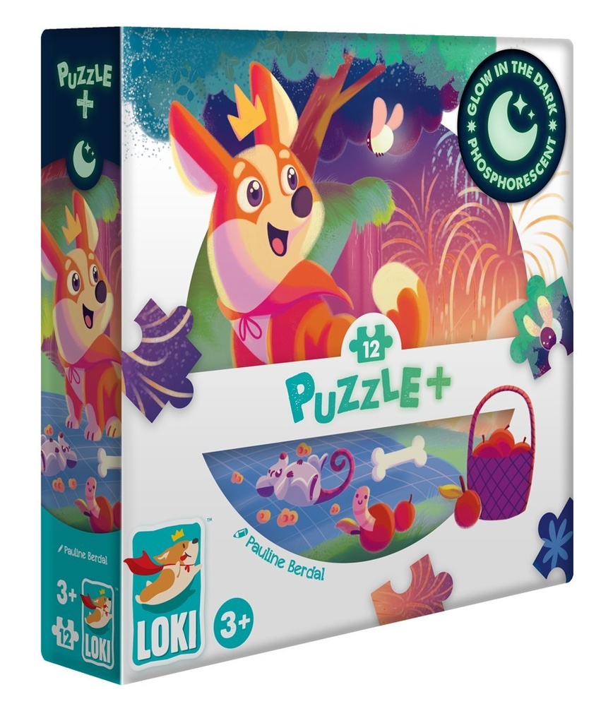 Puzzle+ PHOSPHO : Loki regarde le Feu d'Artifice (12 Pcs)
