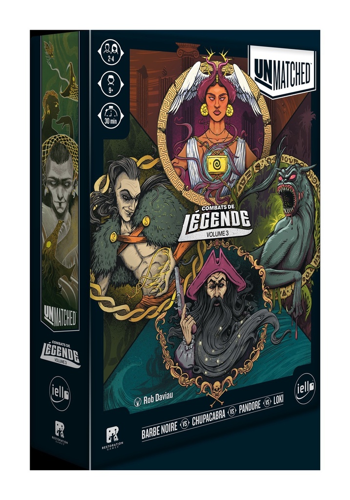 Unmatched : Combat de Légendes Vol 3
