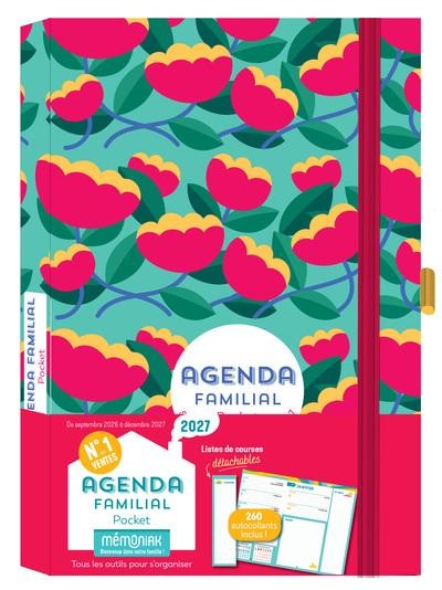 [ET28433] Agenda familial Mémoniak pocket, sept. 2026 à déc. 2027