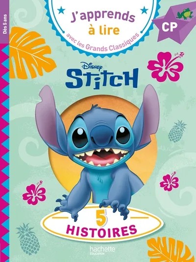 [6492665] Disney - 5 histoires de Stitch - CP