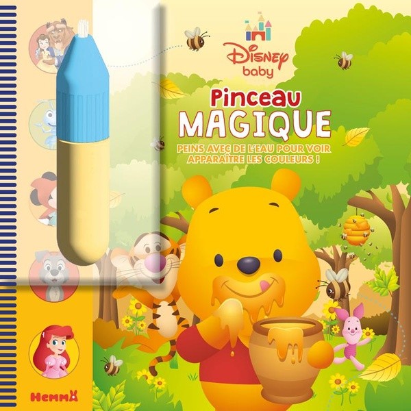 [1043948] Disney Baby - Pinceau magique (Winnie) - Peins avec de l'eau pour voir apparaître les couleurs !