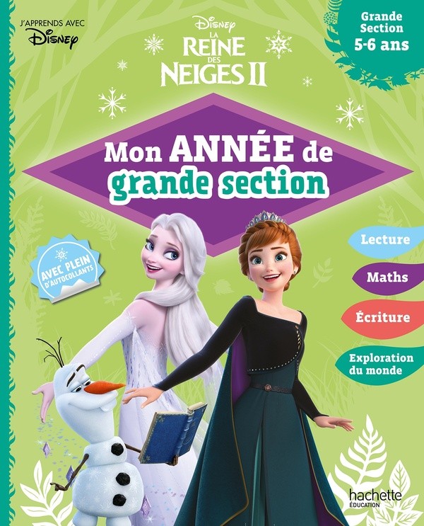 [4033842] Disney - La Reine des Neiges 2 - Mon année de Grande Section (5-6 ans)