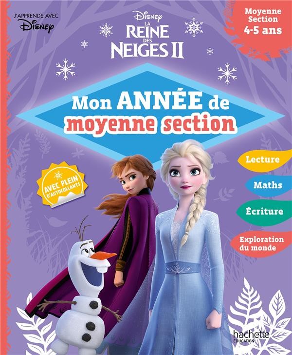 [4033472] Disney - La Reine des Neiges 2 - Mon année de Moyenne Section (4-5 ans)