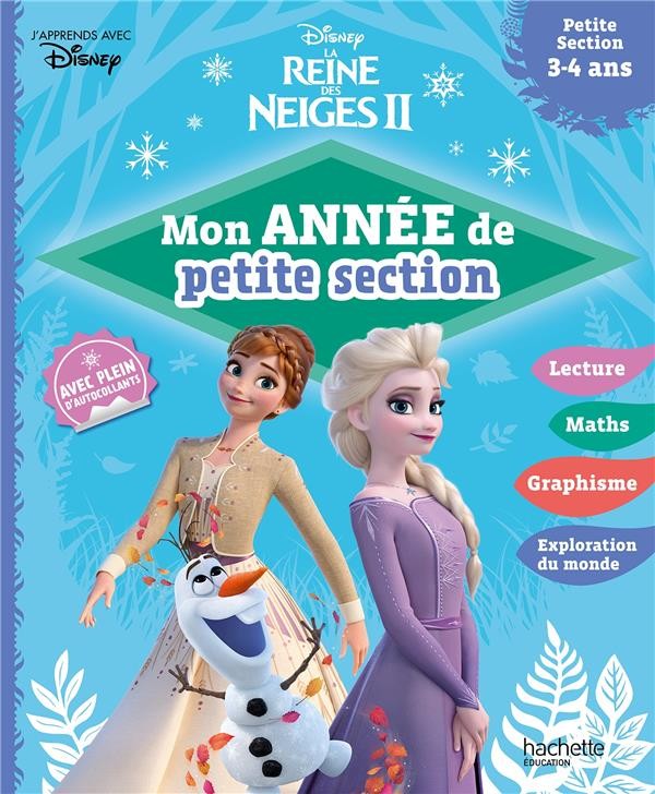 [4033222] Disney - La Reine des Neiges 2 - Mon année Petite Section (3-4 ans)