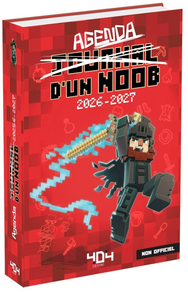 AGENDA JOURNAL D'UN NOOB 2026-2027