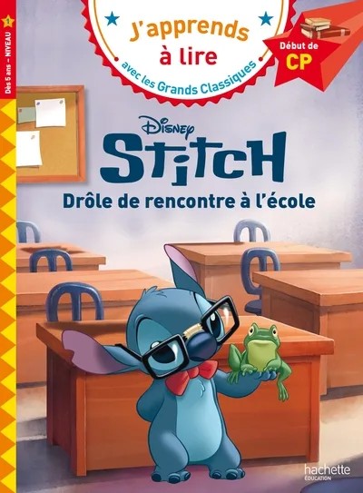 [5819713] Disney - Stitch - Drôle de rencontre à l'école, CP niveau 1
