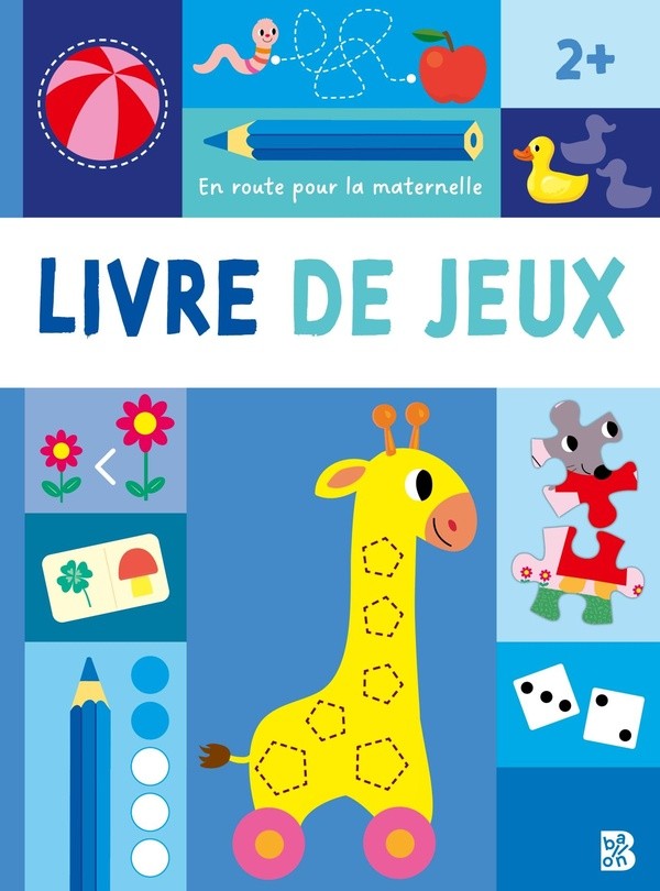[2843259] En route pour la maternelle - Livre de jeux 2+