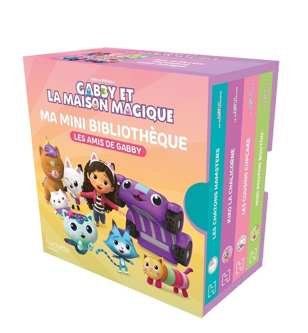 [1629390] Gabby et la maison magique - Ma mini bibliothèque - Les amis de Gabby