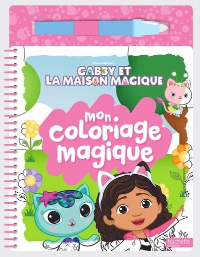 [8084741] Gabby et la maison magique - Mon coloriage magique