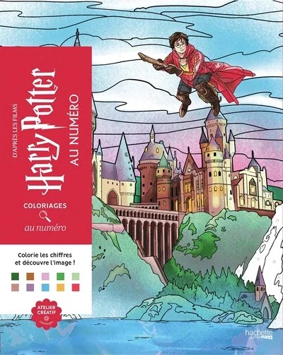 [8753481] Harry Potter au numéro - Colorie les chiffres et découvre l'image