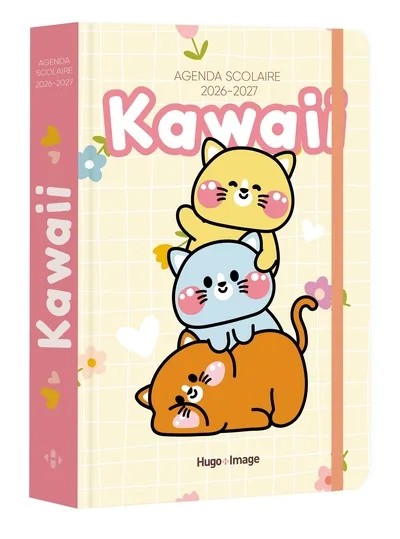 Agenda scolaire Kawaii 2026-2027
