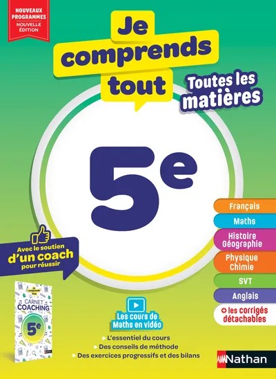 [1063902] Je comprends tout - Tout en un 5ème