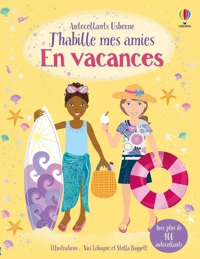 [1048924] J'habille mes amies - En vacances - Dès 5 ans