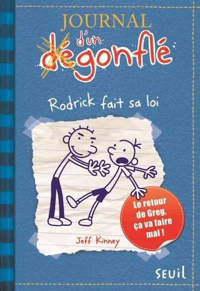 [SJE136381] Journal d'un dégonflé - Tome 2 - Rodrick fait sa loi - Journal d'un dégonflé, tome 2