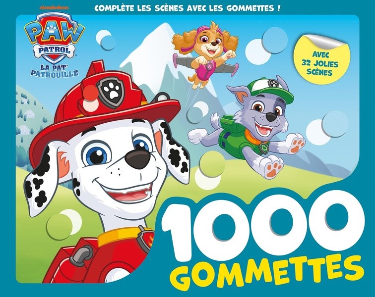 [6852793] La Pat' Patrouille - 1000 gommettes