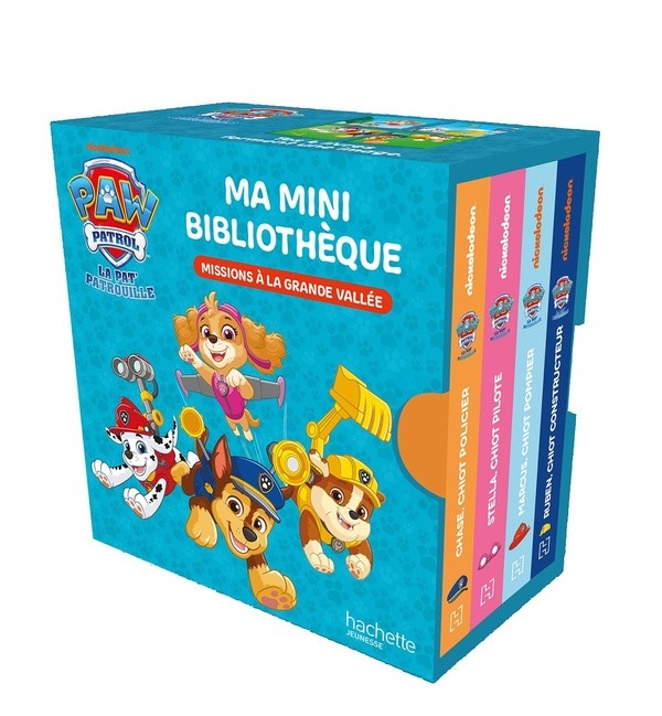 [1630989] La Pat' Patrouille - Ma mini bibliothèque - Missions à la Grande Vallée