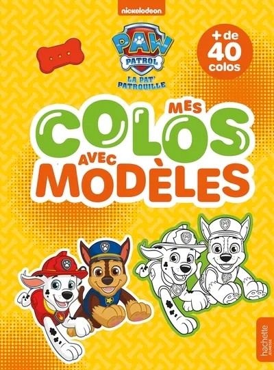[4847509] La Pat' Patrouille - Mes colos avec modèles - Coloriages avec modèles