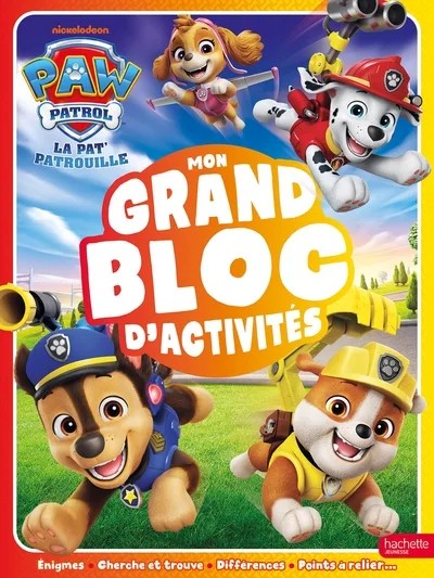 [6853163] La Pat' Patrouille - Mon grand bloc d'activités - Grand bloc d'activités