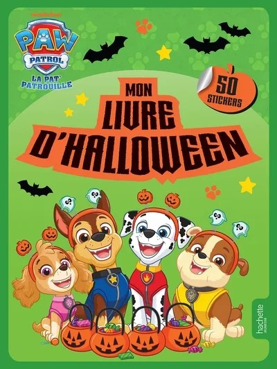 [8086217] La Pat' Patrouille - Mon livre d'Halloween - Activités et autocollants