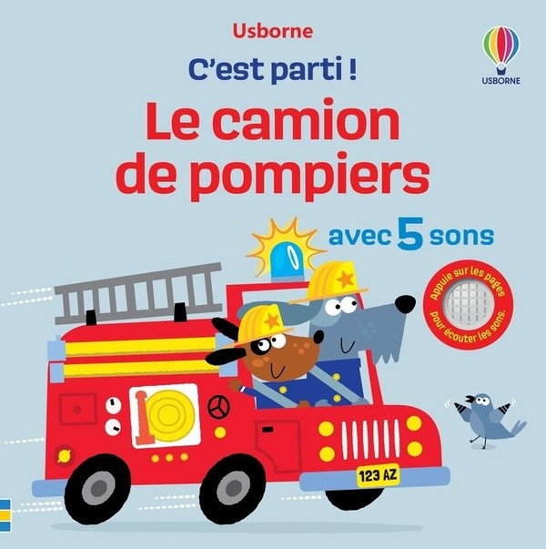 [1018079] Le camion de pompiers - C'est parti ! - Dès 1 an