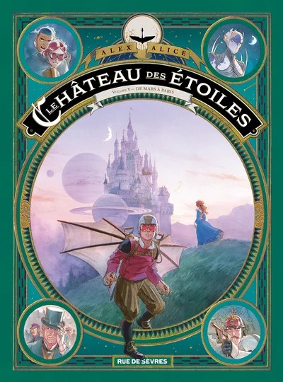 [082206] Le château des étoiles Tome 5 - De Mars à Paris